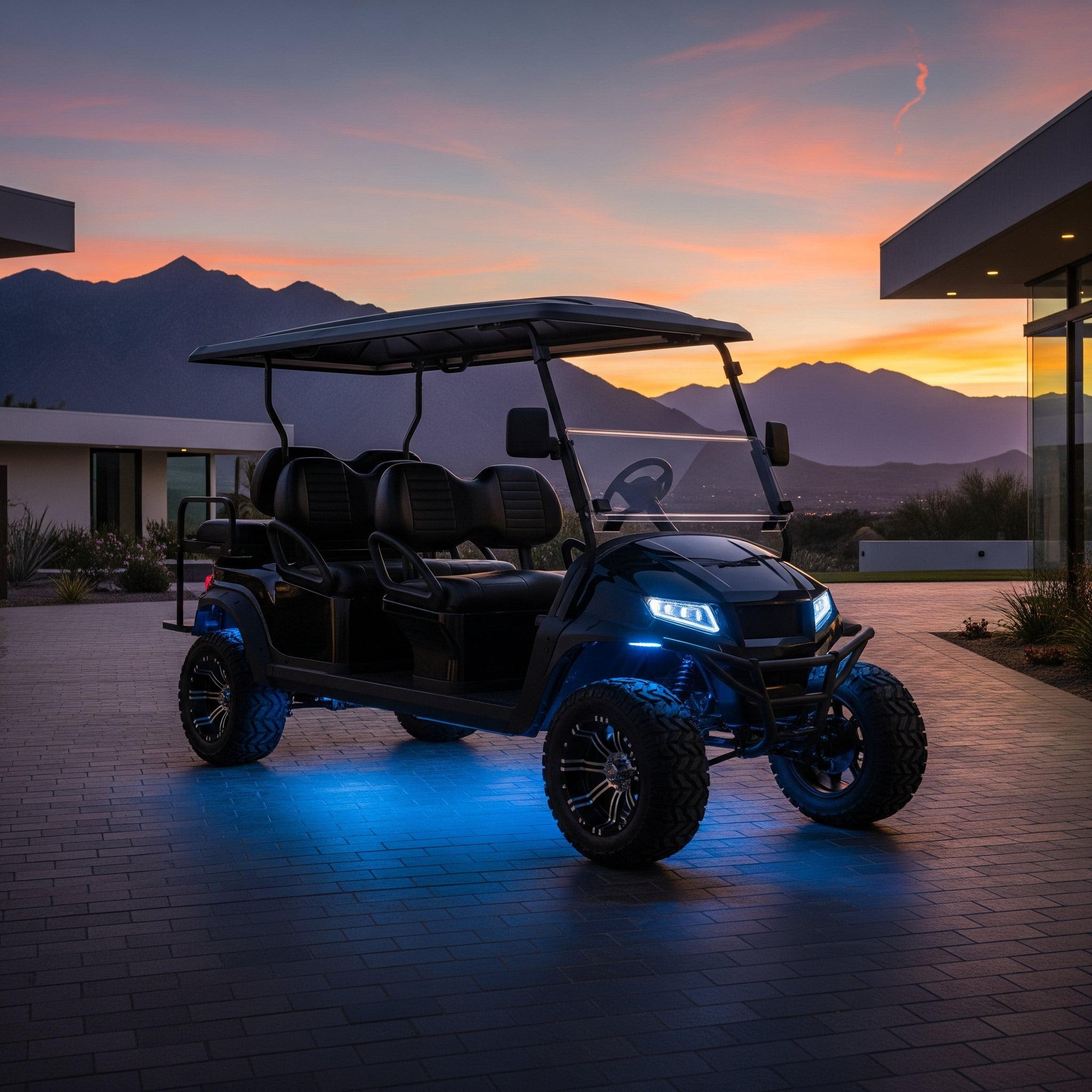 VoltCruze TX1 Electric Golf Cart (4-Seater)