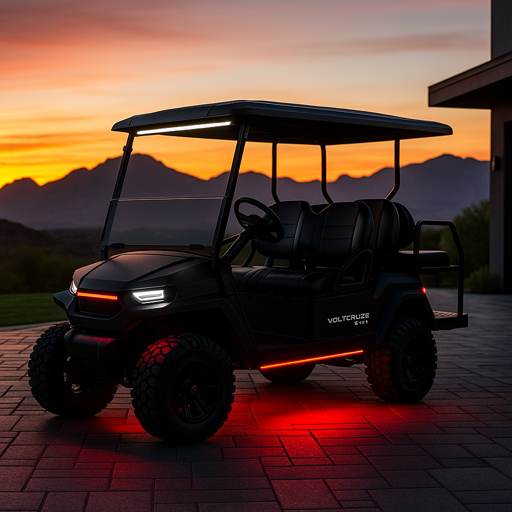VoltCruze TX1 Electric Golf Cart (4-Seater)